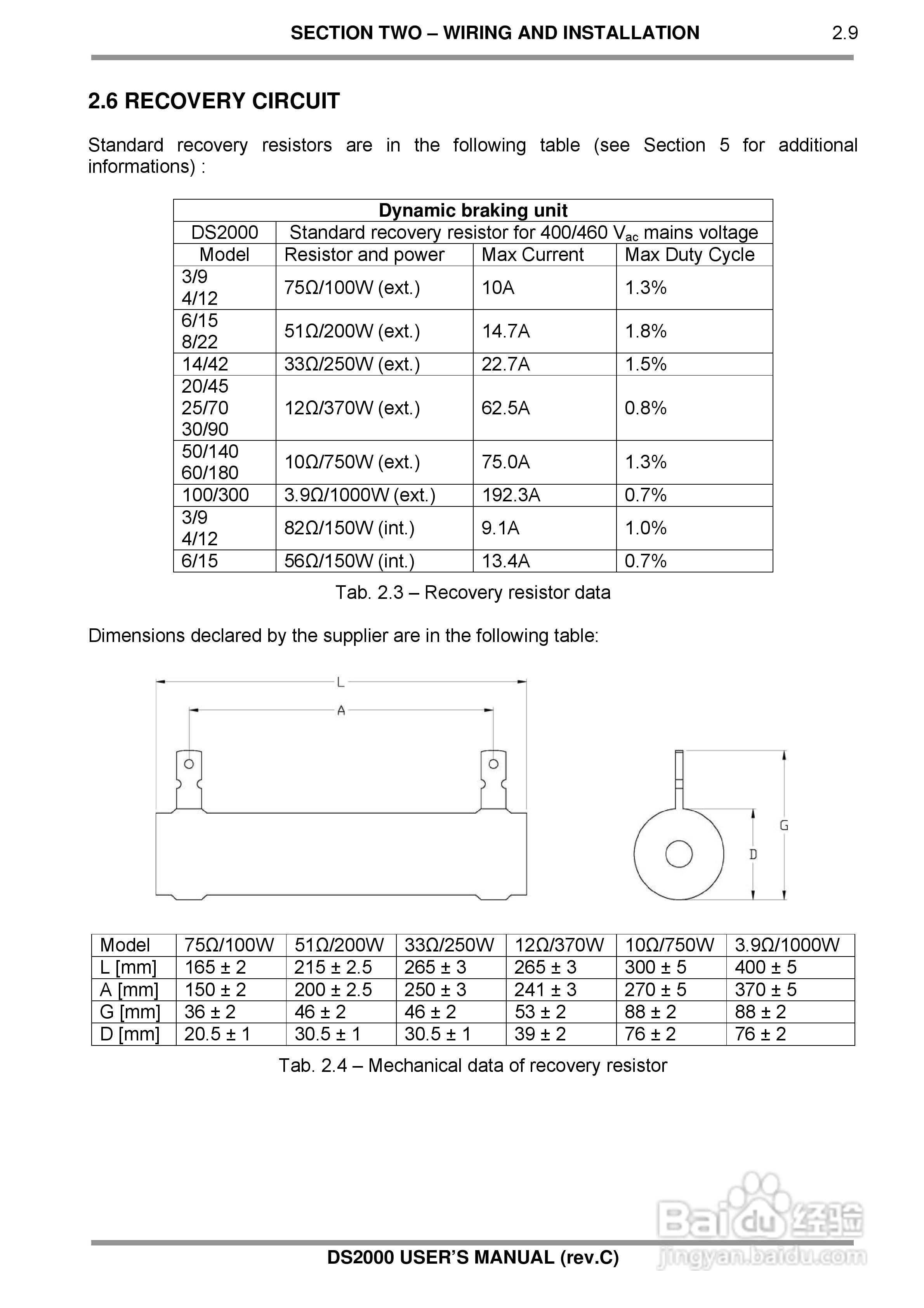 MOOG DS2000伺服驱动器说明书:[4]