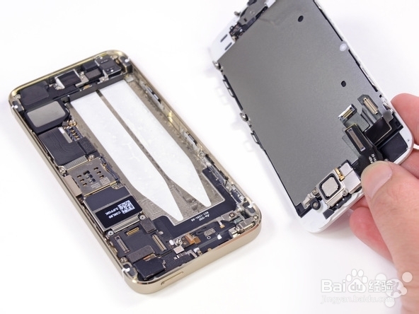 苹果5S换屏 拆机