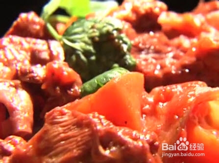 充满异域风情的红烩牛肉