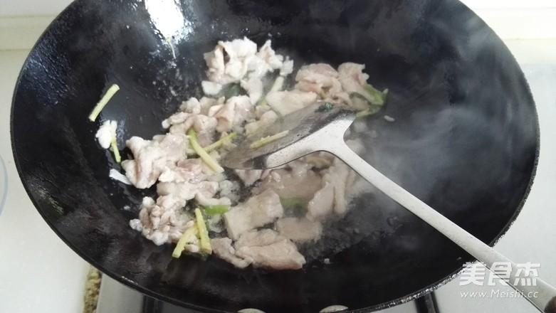 香菇肉片的做法