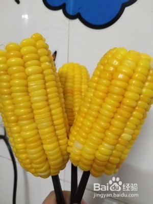 食补佳品烤玉米(奶香味)的做法