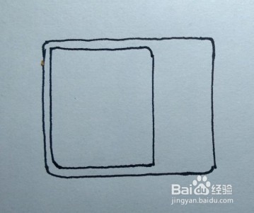 简笔画：电视机