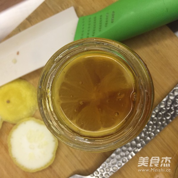 蜜渍柠檬的做法
