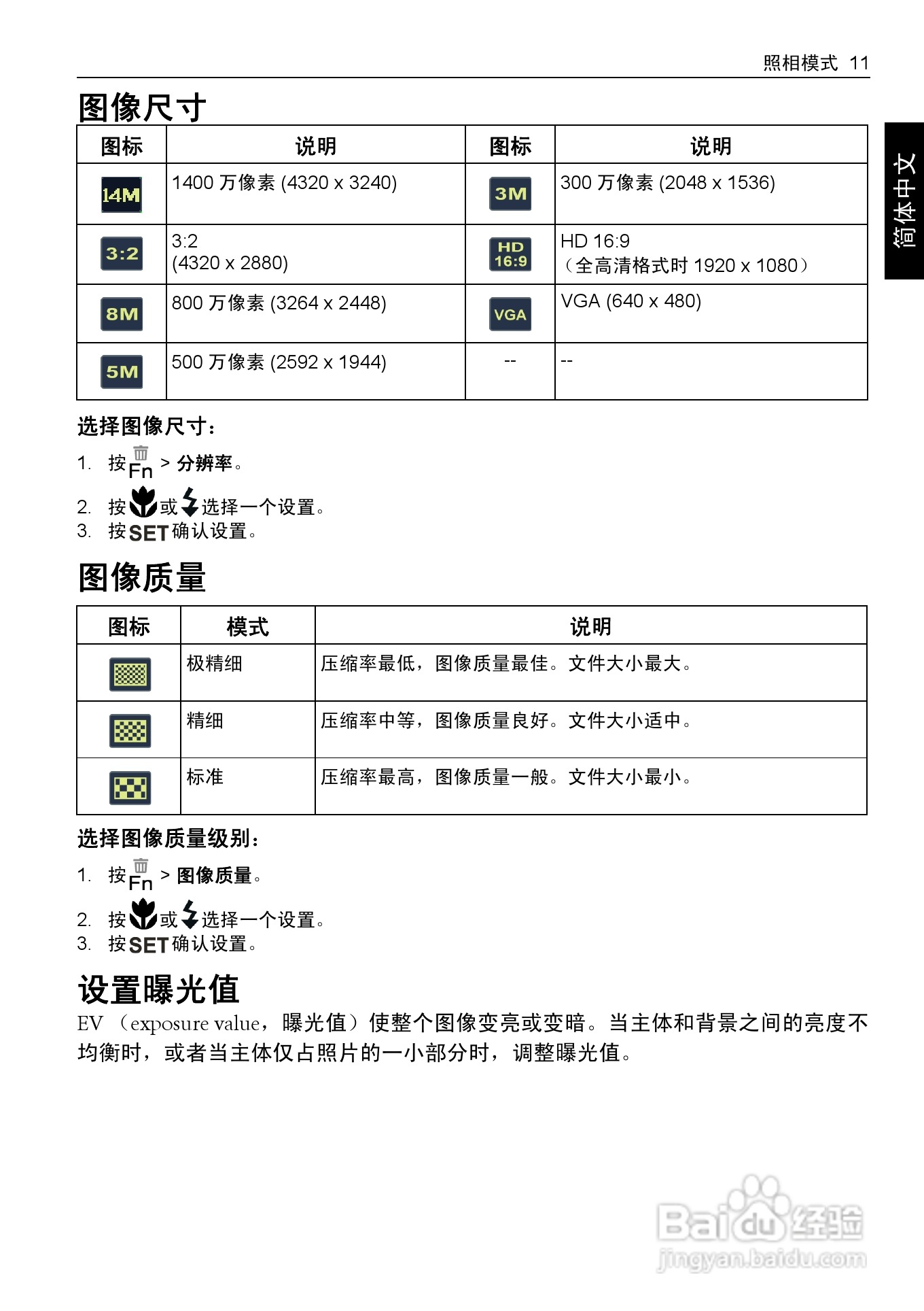 明基E1430数码相机使用说明书:[2]