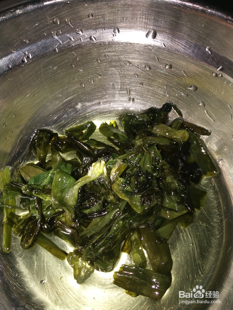 香浓的葱油拌面