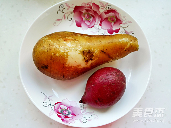 紫薯百合银耳羹