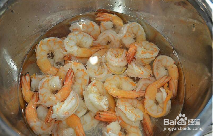 凉拌酸辣虾的做法