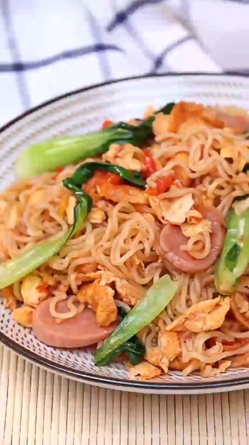 怎样做炒方便面