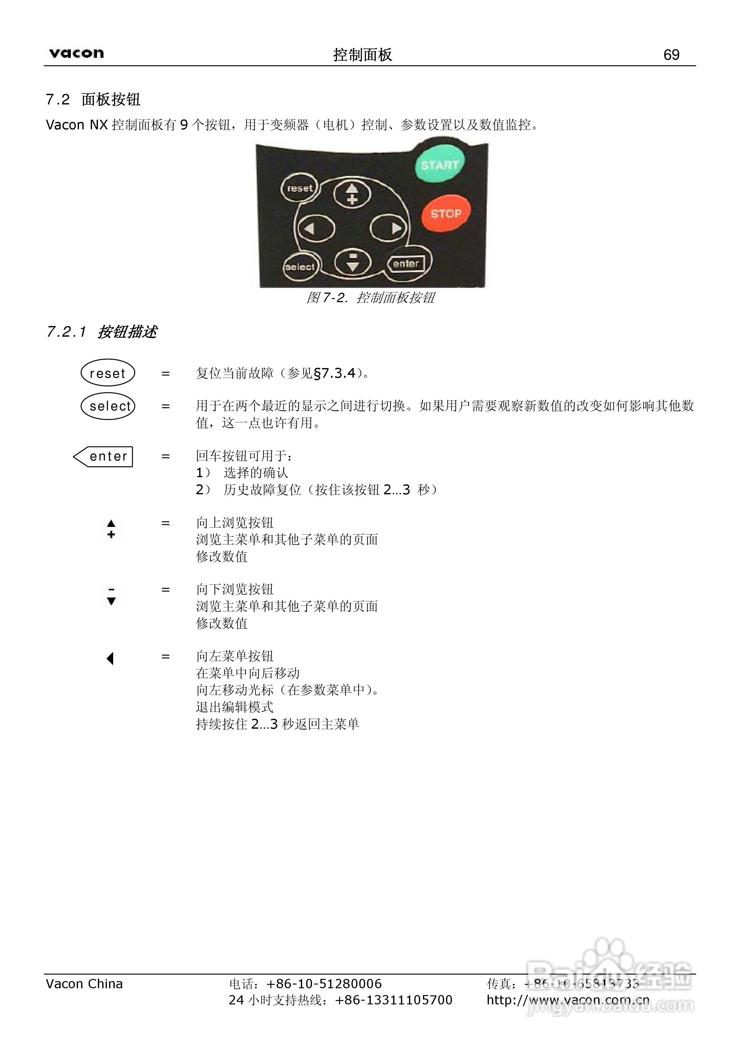 威肯NX-1030-5变频器使用手册:[7]