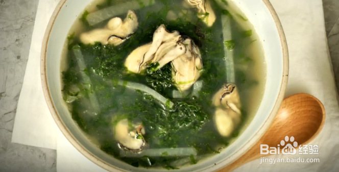 <b>朝鲜蓝牡蛎汤做法</b>