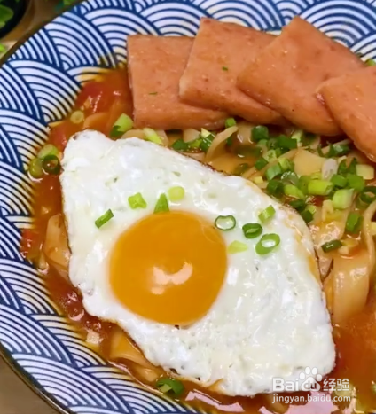 如何做番茄浓汤捞面