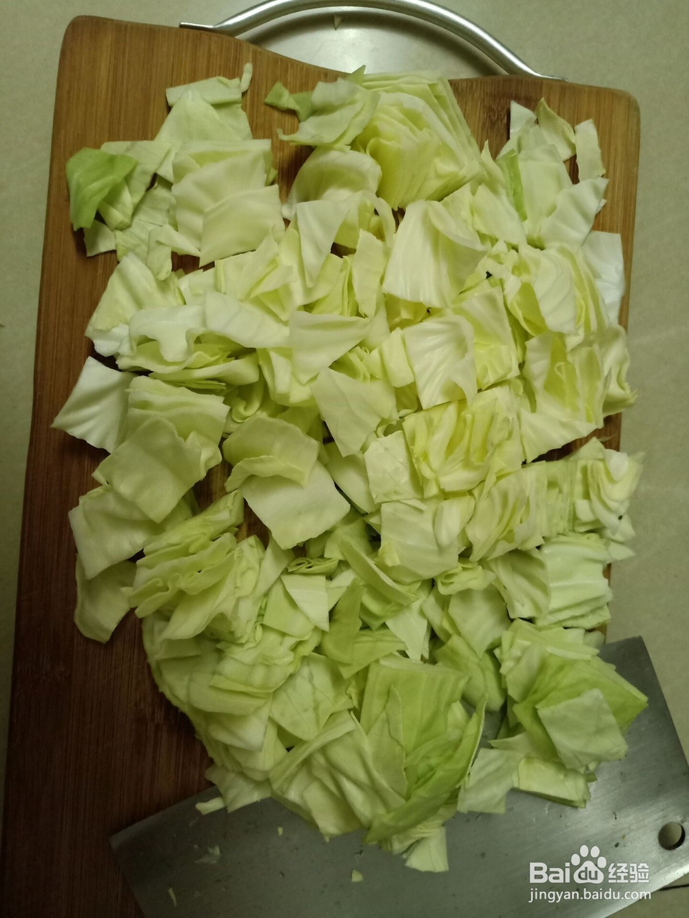 平包菜丁怎么切