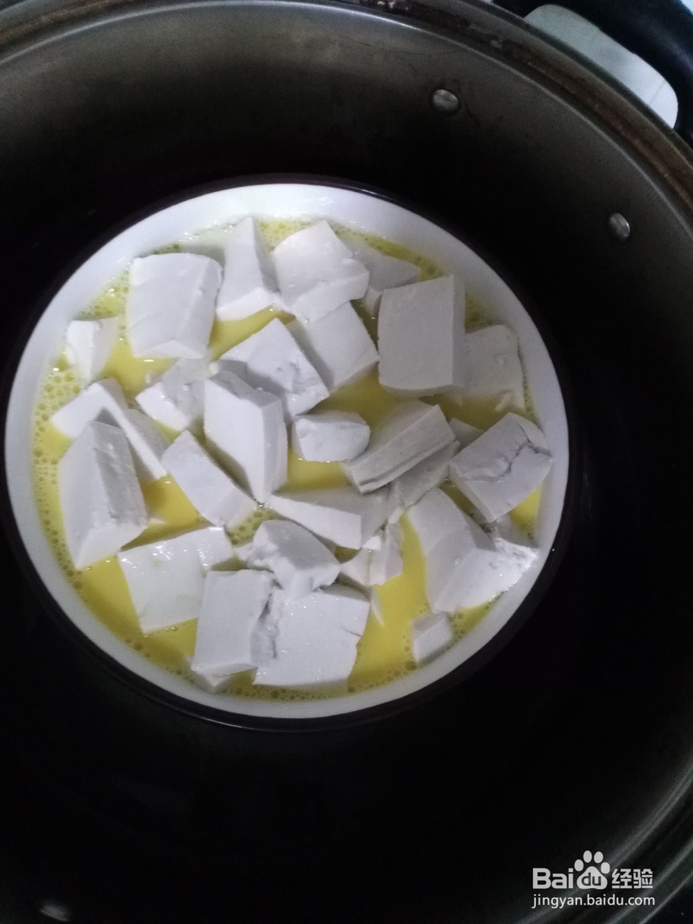 肉末鸡蛋蒸豆腐羹