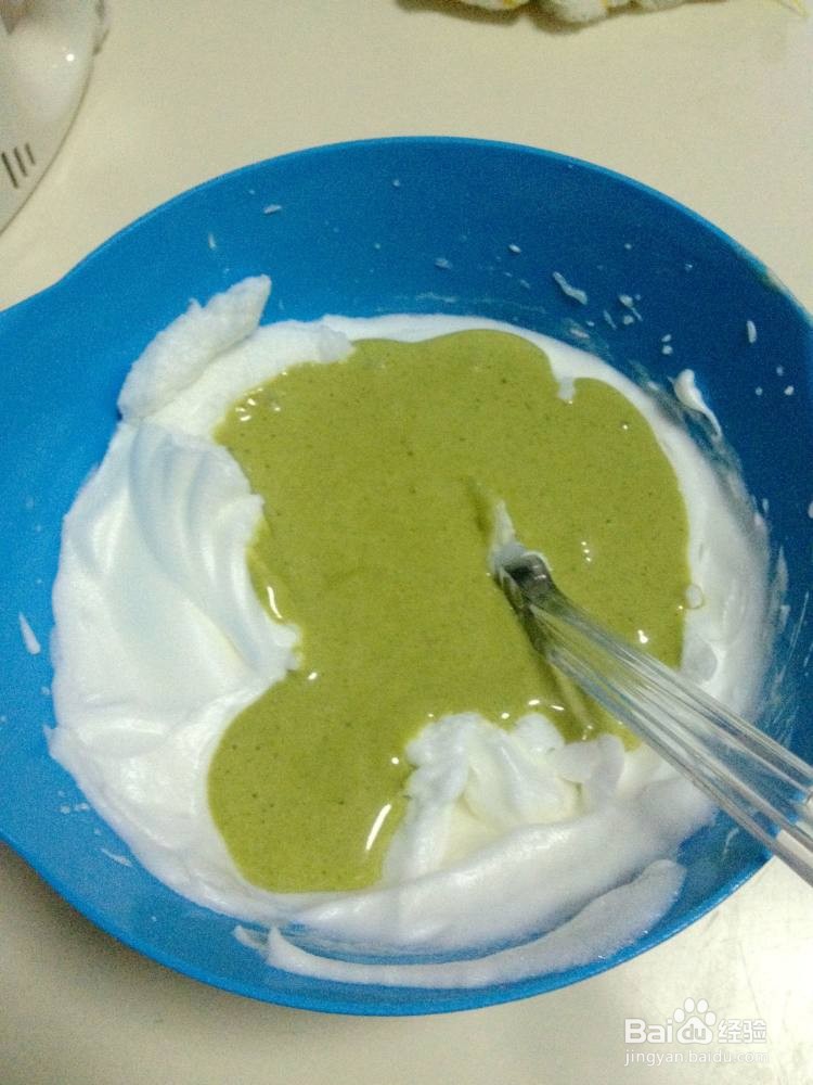 彩绘抹茶香蕉蛋糕卷的做法