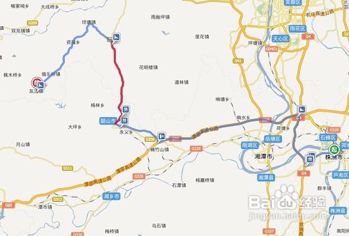 宁乡灰汤温泉自驾线路、公交线路