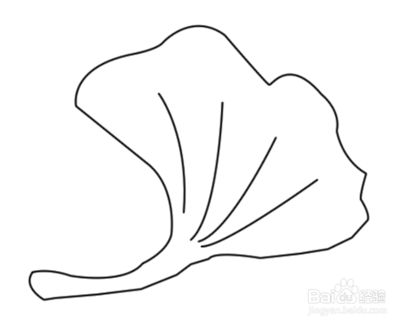 银杏树叶用PS怎么画?