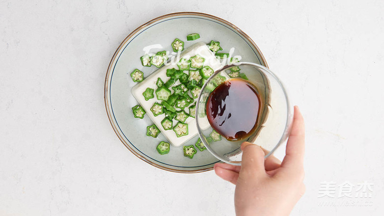 秋葵奴豆腐的做法