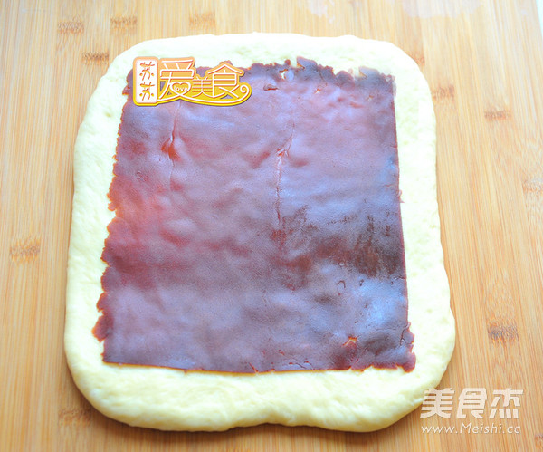 辫子豆沙包的做法