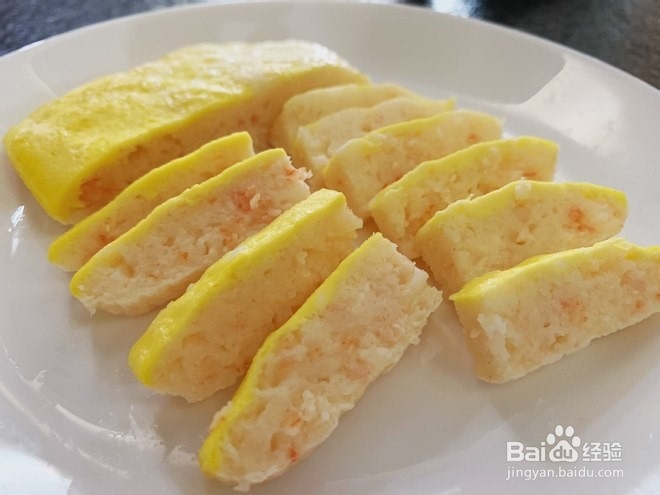 虾仁蒸糕的做法