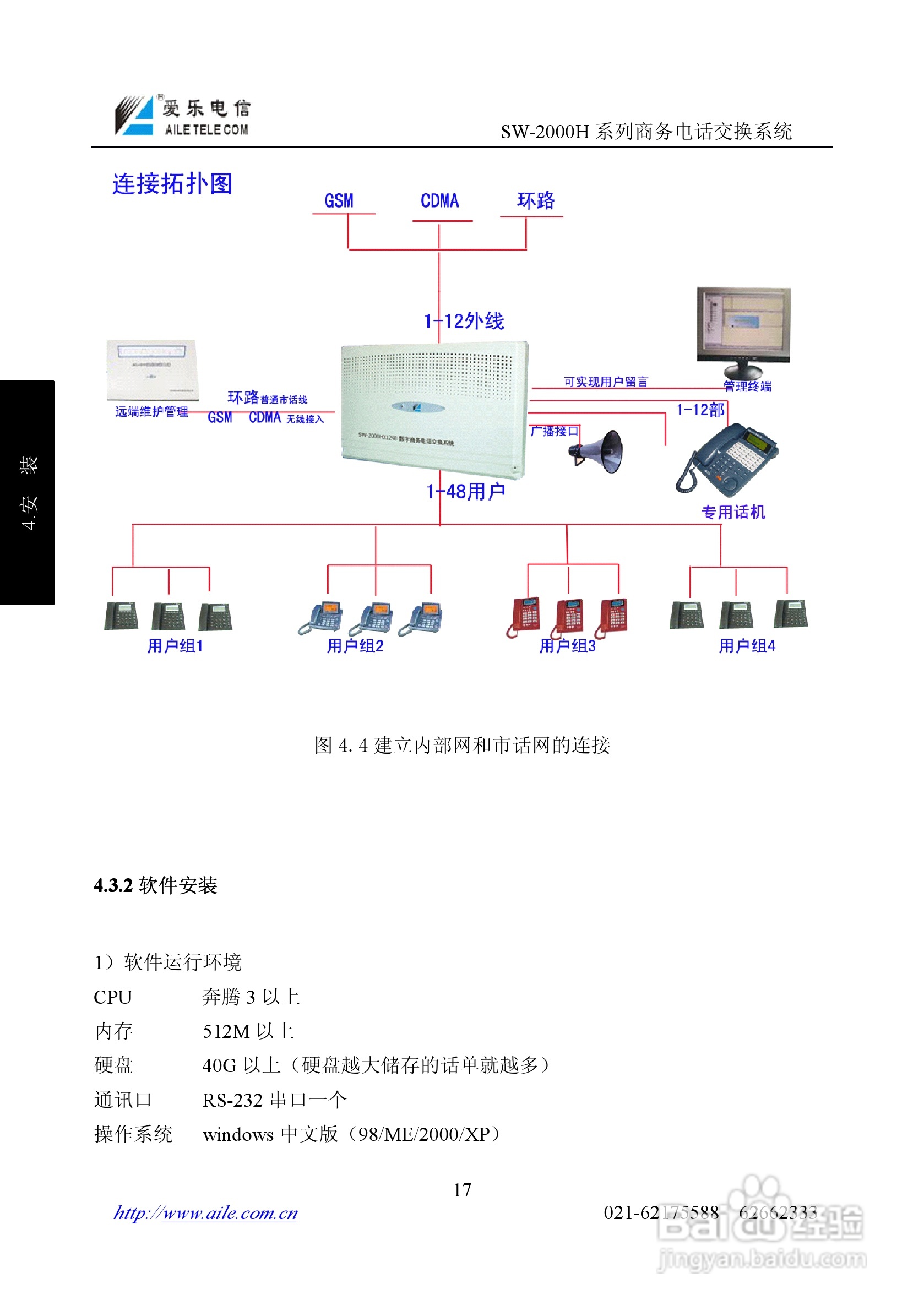 SW-2000H系列程控用户电话交换机操作说明书:[2]