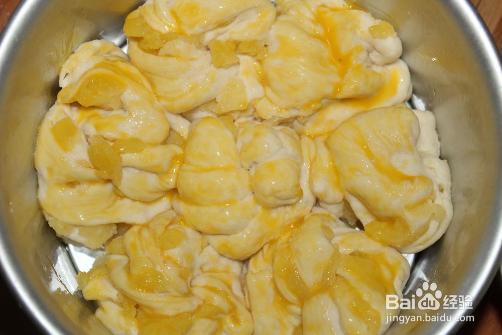 土豆花朵面包的做法