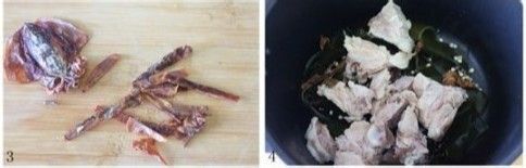 自制扭结海带排骨汤