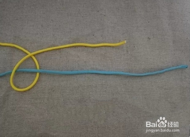 金刚结两个绳怎么编