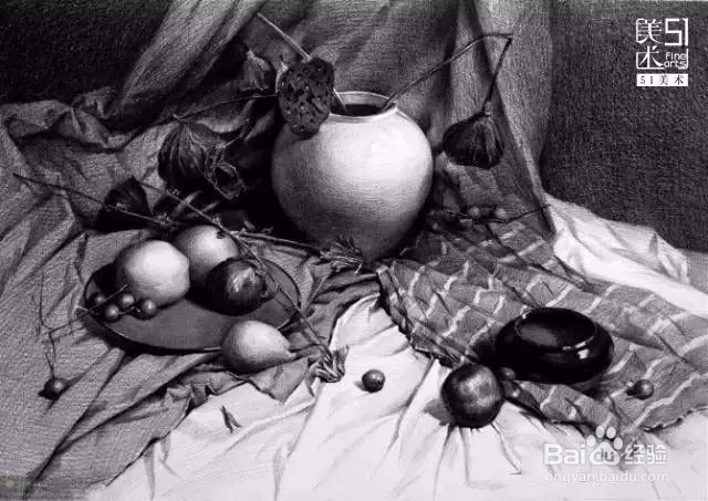 怎样画可以让素描静物不再那么灰呢?