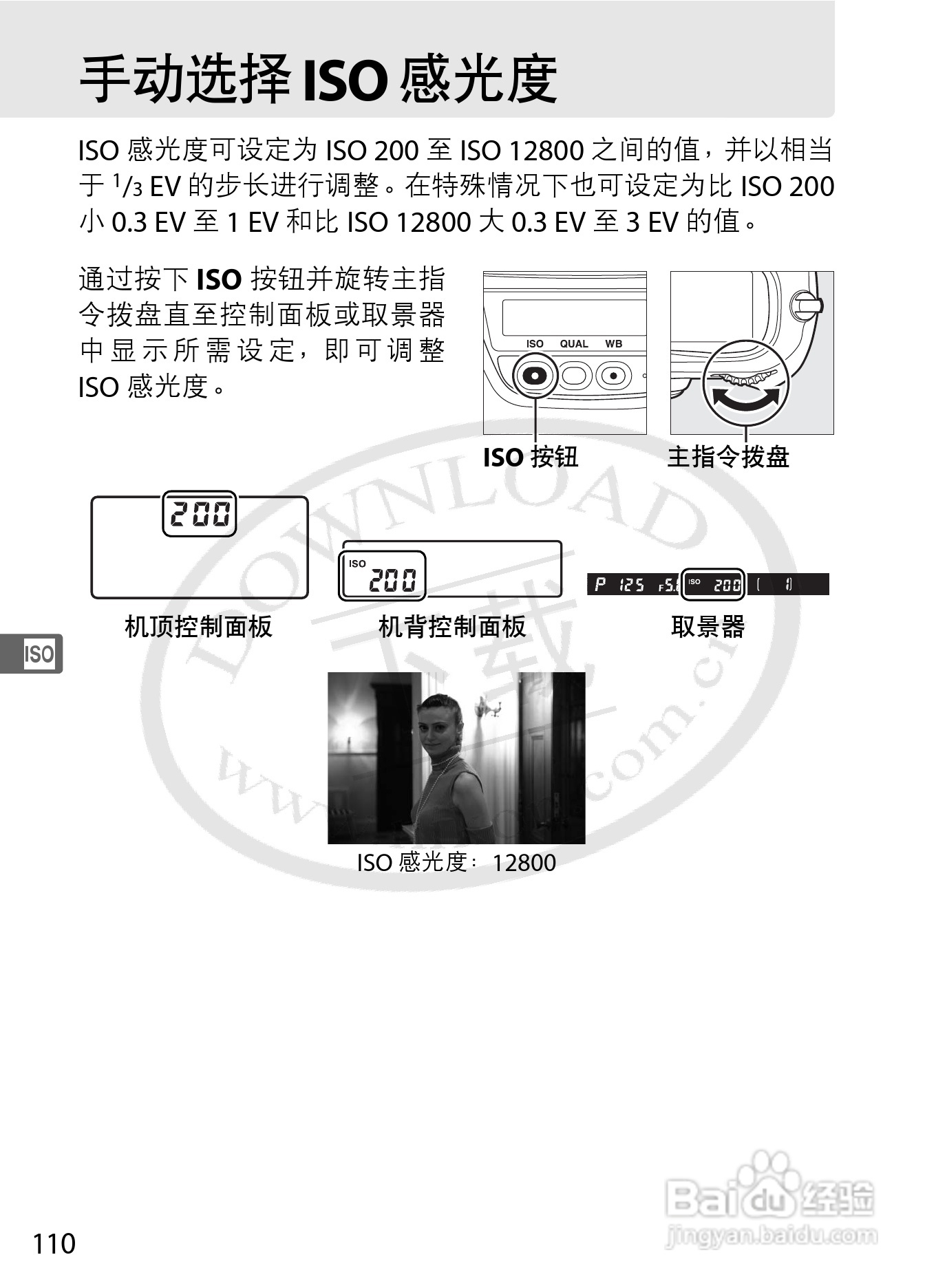 尼康D3S数码相机使用说明书:[14]