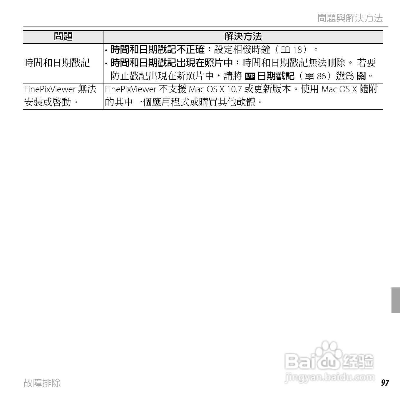富士FINEPIX XP50数码相机说明书:[12]