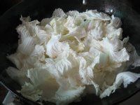 怎么做白菜炒木耳