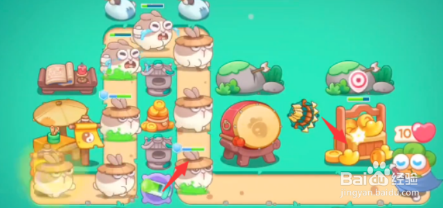 保卫萝卜4喜乐月饼节第6关攻略