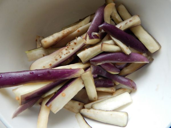 香辣茄子烧豆角