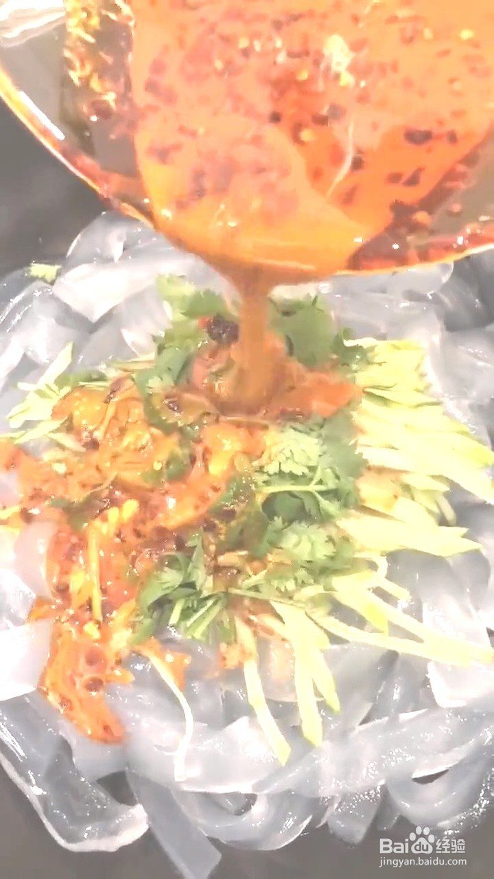 如何制作爽口拉皮