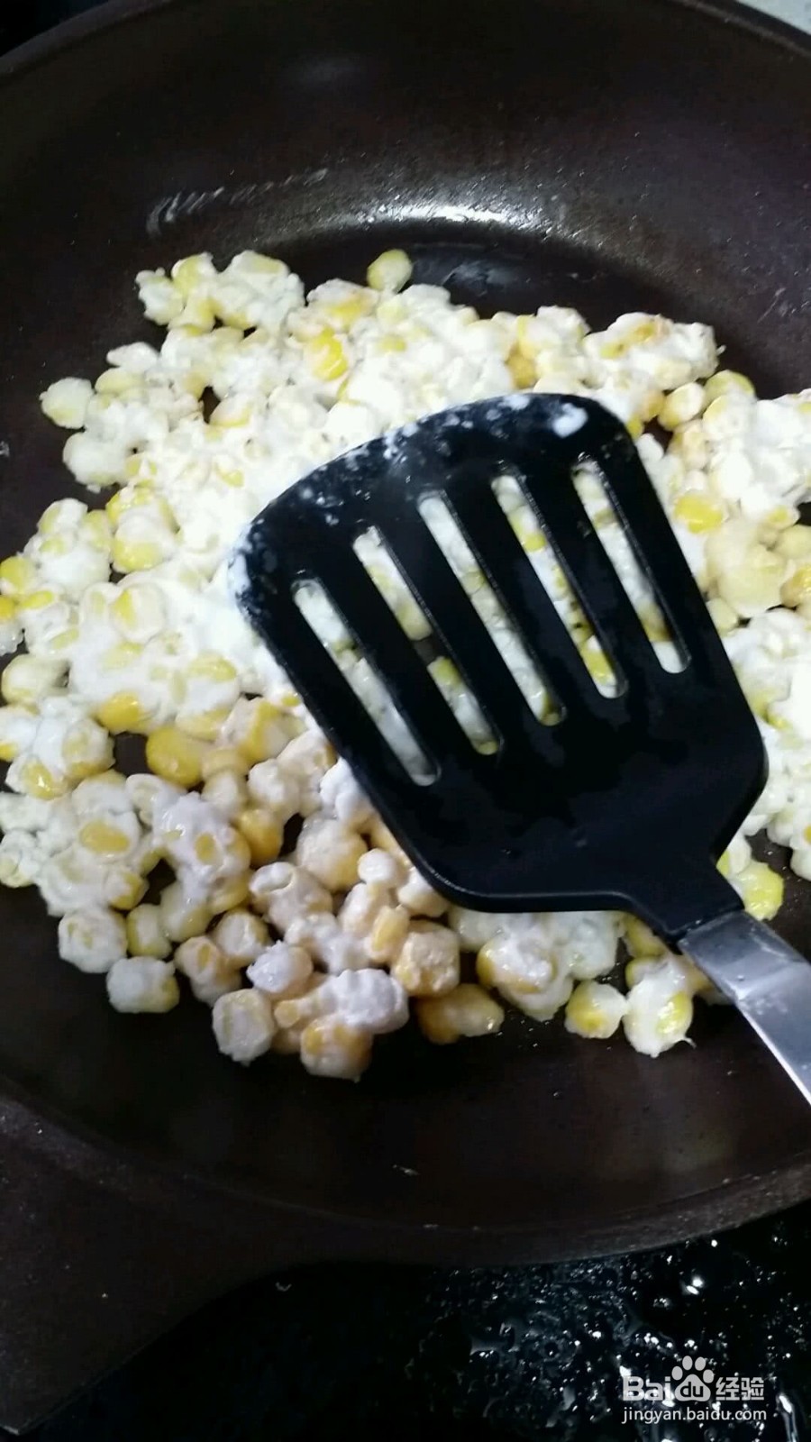 椰奶玉米饼的做法