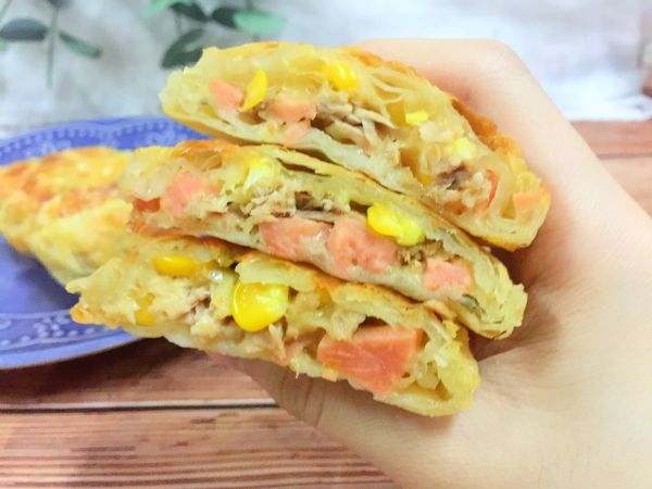 金枪鱼火腿芝士酥