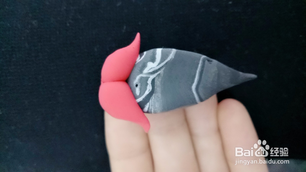 制作黏土毛笔教程