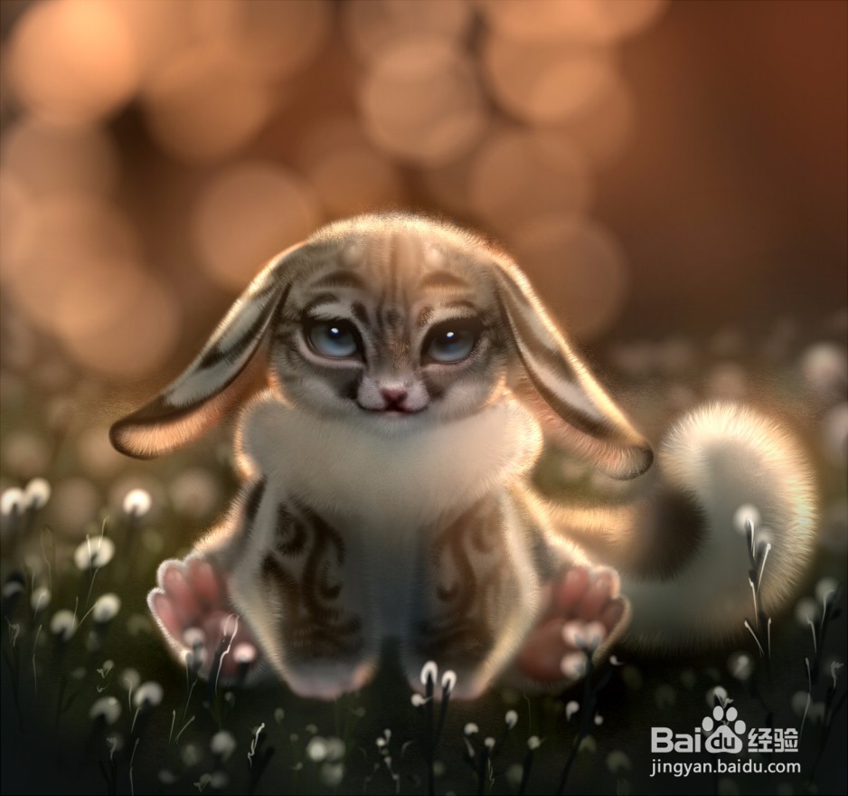 垂耳兽绘画教程