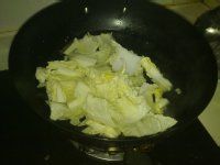 自制海米腐竹白菜