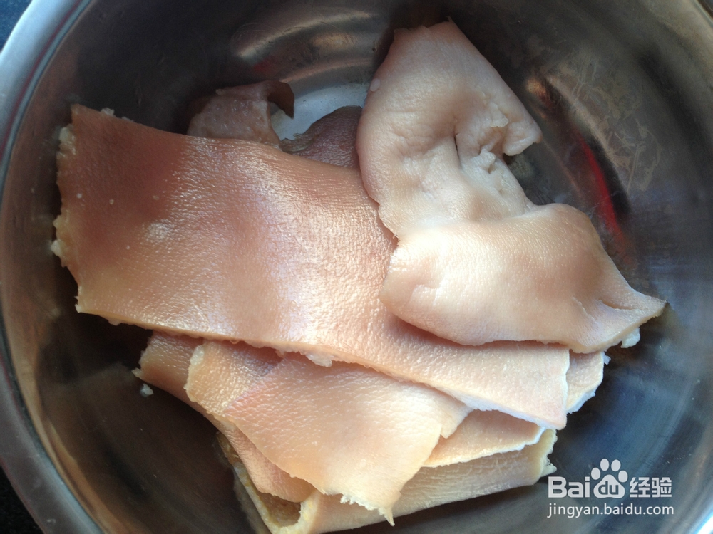 美容抗皱食品---卤猪皮