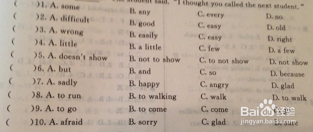 怎么做英语完型填空