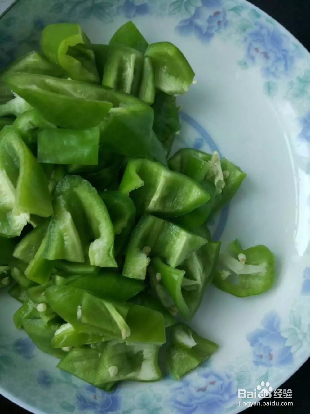 怎样做尖椒火腿