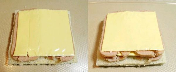 芝士火腿三明治