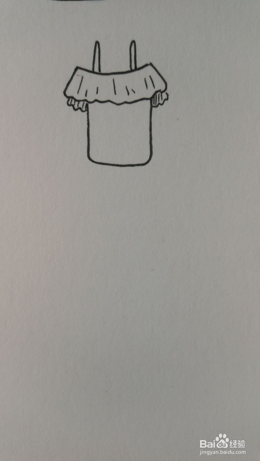 衣服的简笔画之画法三十六