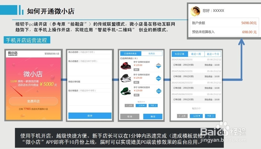 如何开通微小店