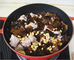 排骨海带酱黄豆