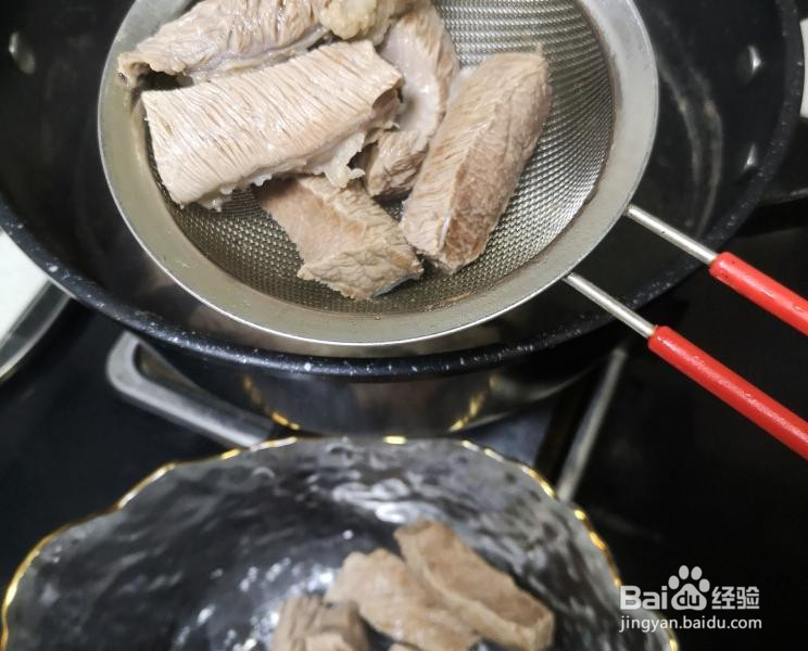 电饭煲牛肉条的做法