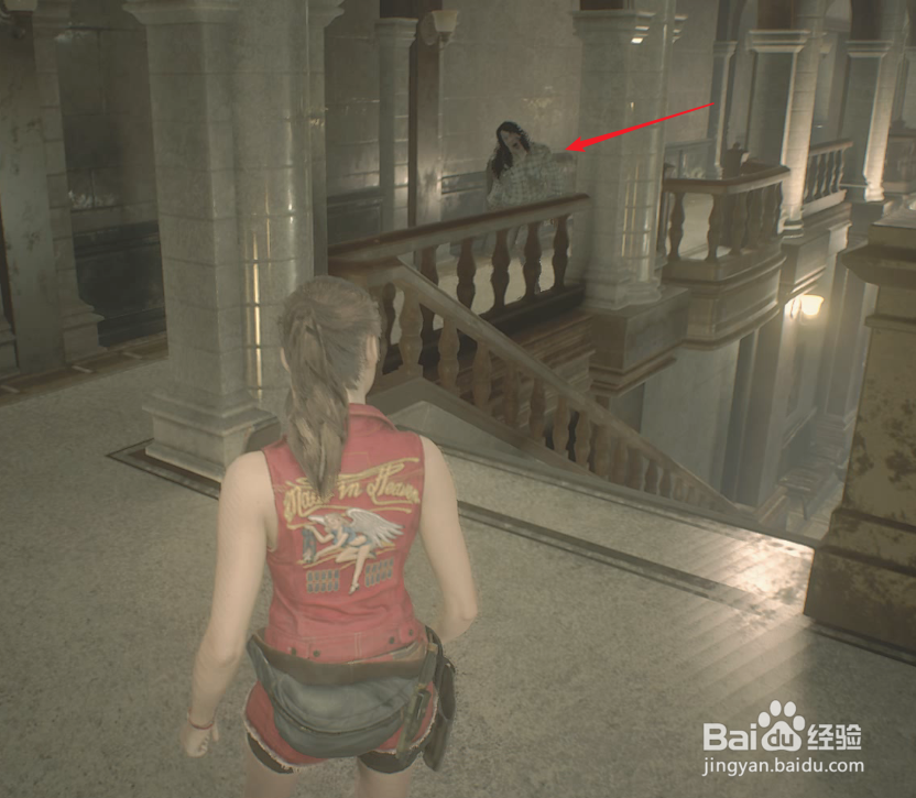 生化2重制版克莱尔里关攻略12:前往东侧美术室