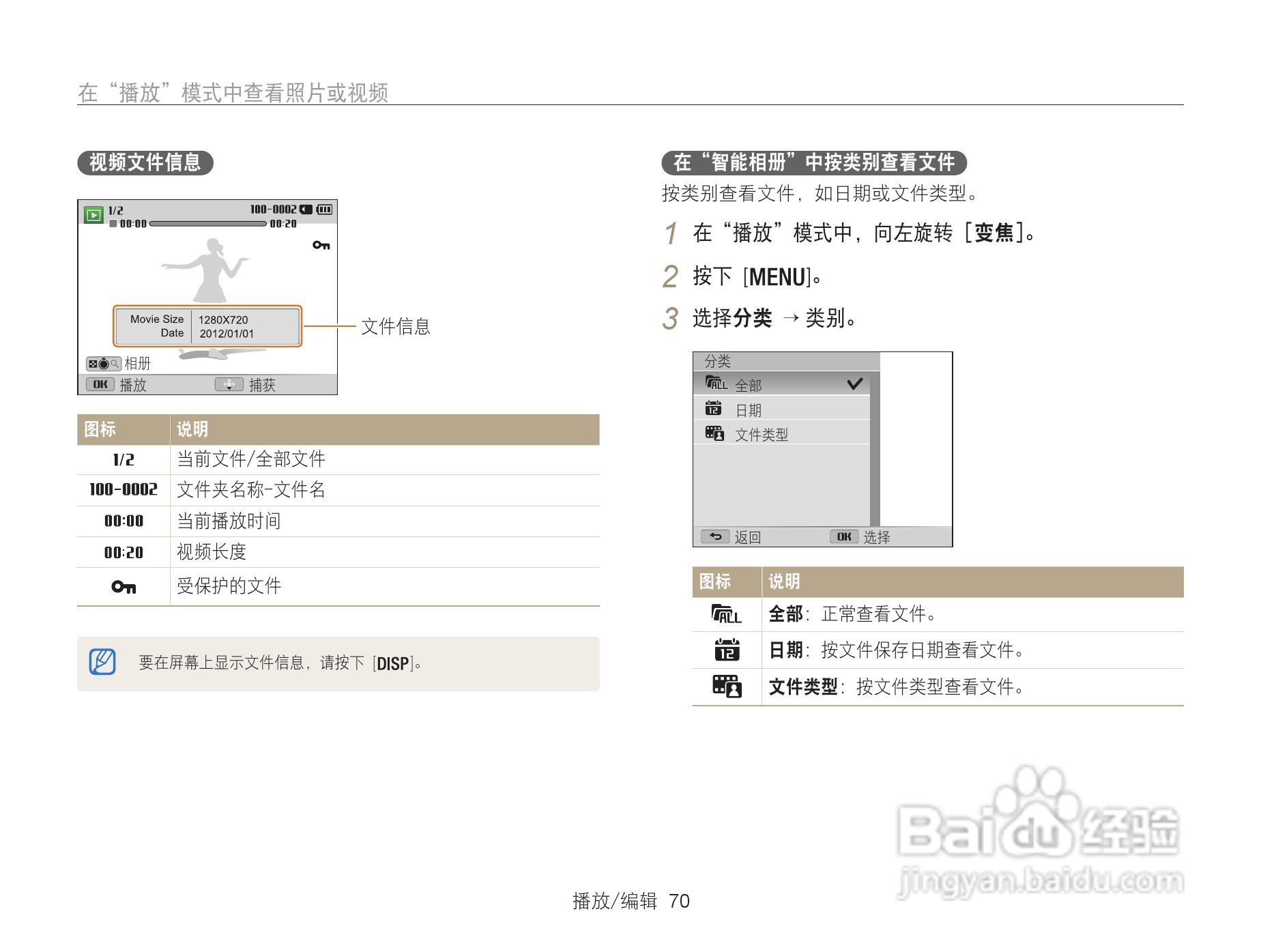 三星WB101数码相机说明书:[8]