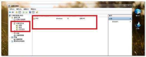 四招秒速揪出Win7系统的共享项